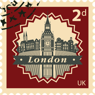 towerpostage-stamps-template-vector-826903