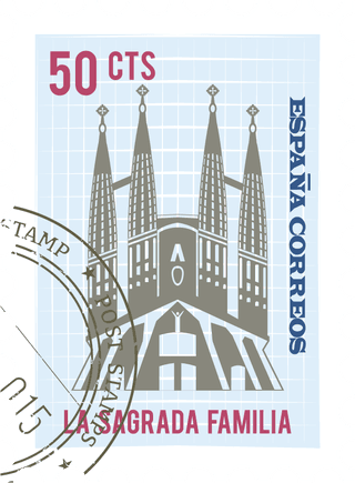 towerpostage-stamps-template-vector-162043