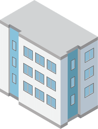 townhousebuilding-icons-with-city-landscape-isometric-isolated-illustration-223725