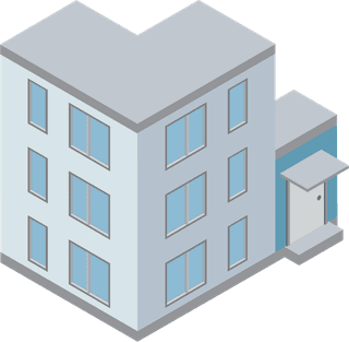 townhousebuilding-icons-with-city-landscape-isometric-isolated-illustration-994885