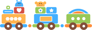 toytrain-cute-baby-toys-vector-373658