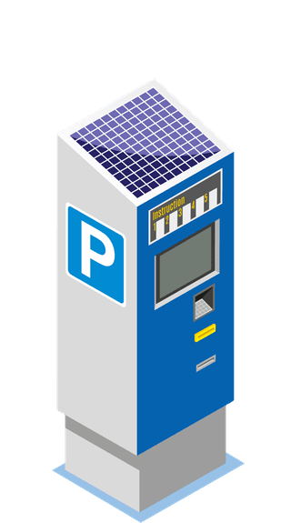 trafficisometric-colored-parking-icon-set-882276