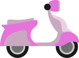 transportationscooter-flat-icon-collection-vector-elements-640628