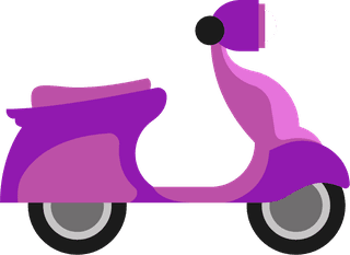 transportationscooter-flat-icon-collection-vector-elements-147424