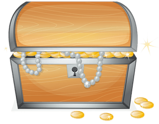 treasurehom-treassure-chests-and-golden-objects-illustration-46911