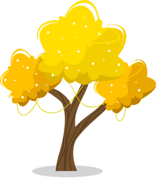treeshapes-icons-colorful-classical-sketch-333902