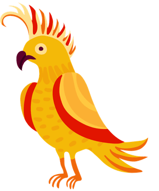 tropicalbirds-and-leaves-pictograms-221777