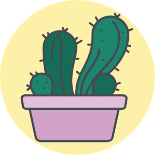 twentyfive-cactus-icons-vector-64789