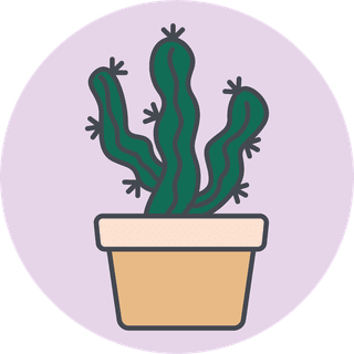 twentyfive-cactus-icons-vector-589641