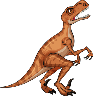 tyrannosaurusa-comic-dinosaurs-flight-on-white-background-illustration-302889