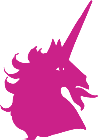 unicornhorses-silhouettes-art-vector-graphic-47780