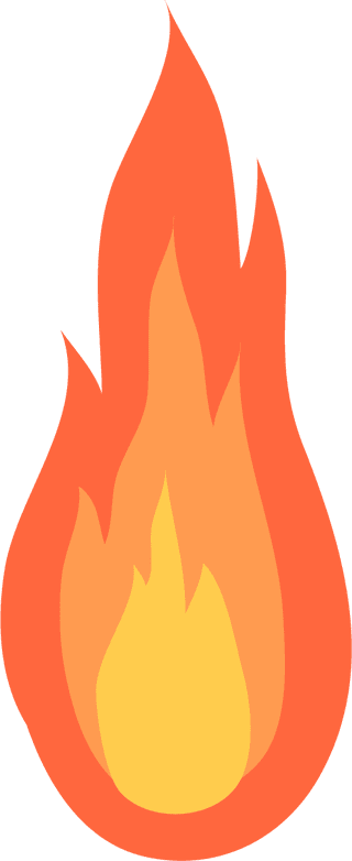 uniqueflame-cartoon-fire-flames-flat-collection-371486