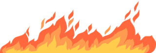 uniqueflame-cartoon-fire-flames-flat-collection-986124
