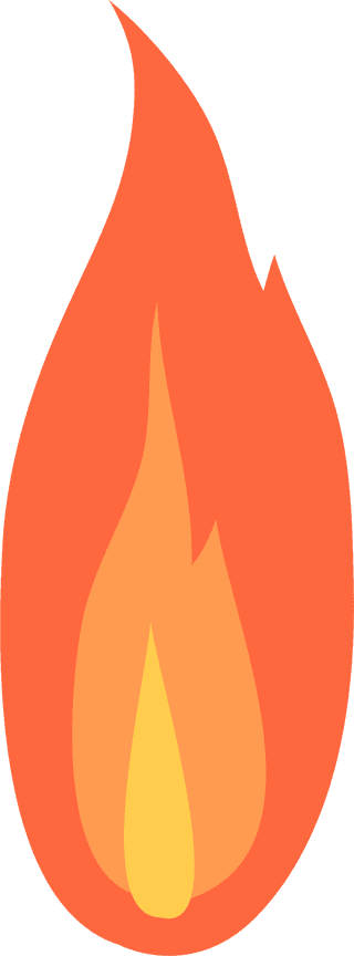 uniqueflame-cartoon-fire-flames-flat-collection-952599