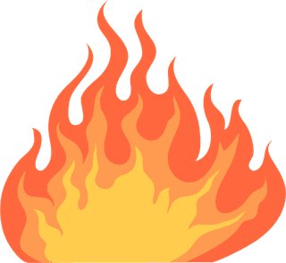 uniqueflame-cartoon-fire-flames-flat-collection-28385