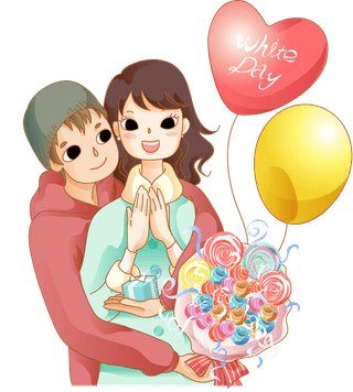 valentinecartoon-couple-vector-442539