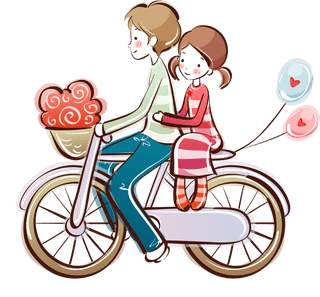 valentinecute-little-couple-vector-220030