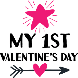 valentinesday-romantic-lettering-set-happy-valentine-s-437708