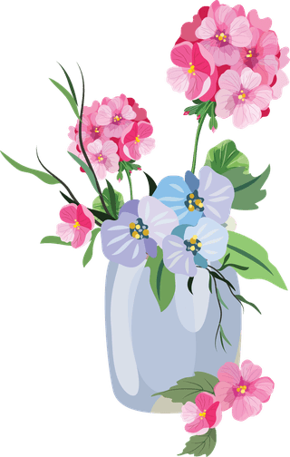 vaseof-flowers-floral-decorative-elements-bird-nest-sketch-classical-design-986106