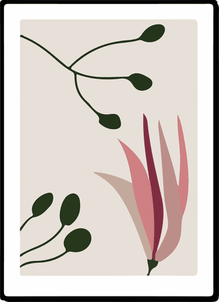 vectorabstract-art-nature-background-vector-modern-shape-line-art-wallpaper-boho-foliage-botanical-56003