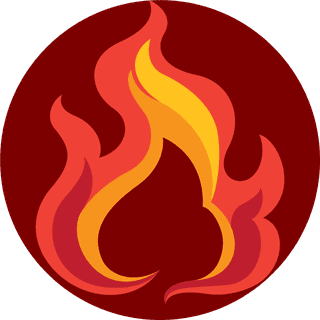vectorand-illustration-flat-and-line-art-and-color-line-styles-fire-water-earth-and-wind-114166