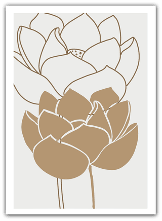 vectorbotanical-wall-art-vector-set-lotus-flower-foliage-line-art-drawing-with-abstract-shape-abstract-965561