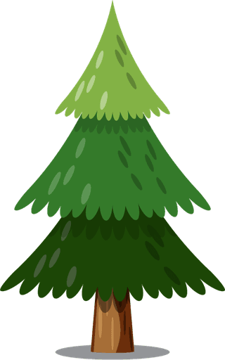 vectorchristmas-tree-isolated-with-lightbulb-stars-108839