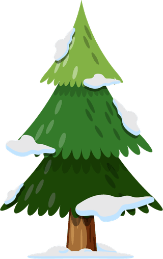 vectorchristmas-tree-isolated-with-lightbulb-stars-19703