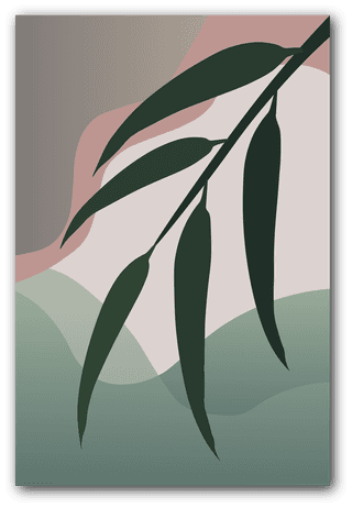 vectorcreative-tropical-leaves-illustration-set-seamless-background-245040