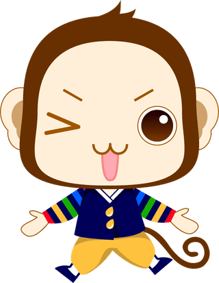 cutecartoon-monkey-character-184468