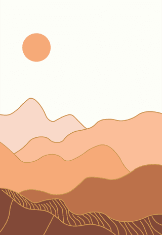 vectorgold-mountain-wall-art-vector-set-earth-tones-landscapes-backgrounds-set-with-abstract-mountains-993069