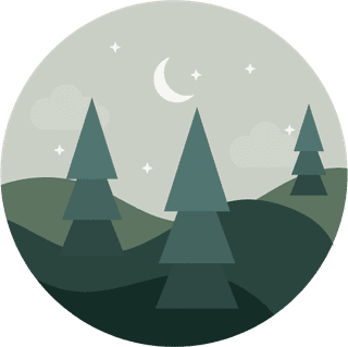 vectorillustration-landscape-and-nature-circular-flat-style-icon-102303