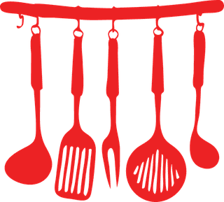 vectorkitchenware-silhouettes-set-786467