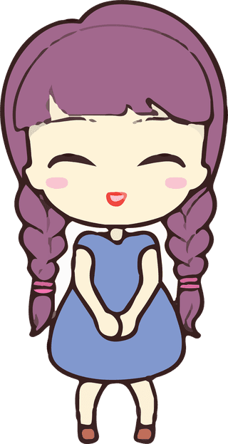 vectormega-set-collections-cute-girls-holding-794452