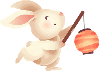 vectormid-autumn-festival-group-rabbit-mooncake-845520
