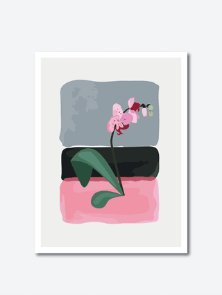 vectorof-abstract-minimalist-hand-painted-illustrations-for-wall-decoration-postcard-or-brochure-orchid-696831