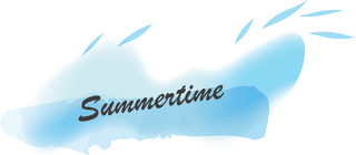 vectorsummertime-watercolor-title-frame-isolated-426903