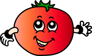 vegetablescartoon-funny-tomato-cute-vector-135308