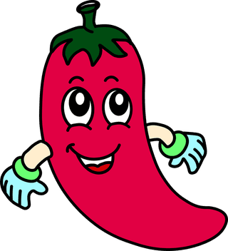 vegetablescrafts-chili-fruit-cartoon-cute-vector-620705