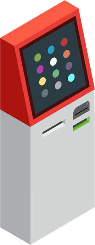 vendingmachines-isometric-icons-with-food-parking-machines-624936