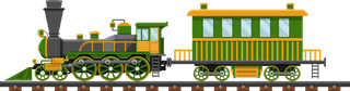 vintagetrain-on-railroad-vector-design-illustration-set-isolated-on-white-background-80062