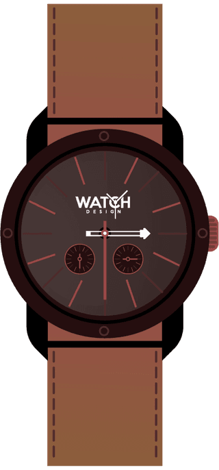 frontview-of-modern-watch-228039