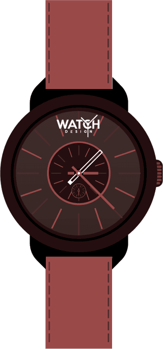 frontview-of-modern-watch-235938