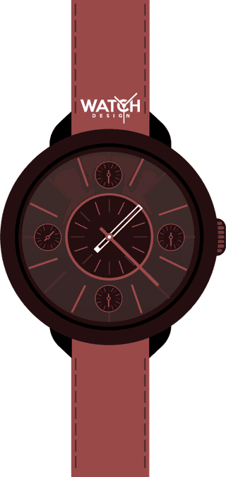 frontview-of-modern-watch-207540