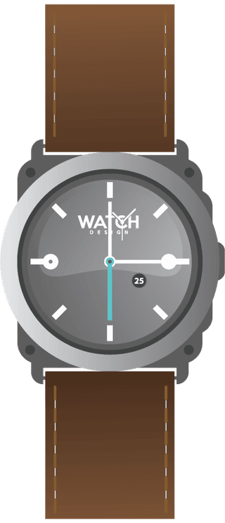 frontview-of-modern-watch-211661