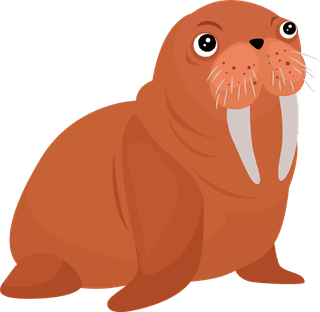 waterseal-animals-icons-reindeer-seal-bull-sketch-cartoon-design-331636