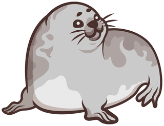waterseal-seal-animals-icons-cute-cartoon-sketch-47184