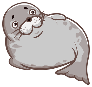 waterseal-seal-animals-icons-cute-cartoon-sketch-158762