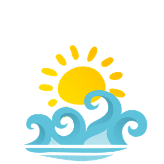 wavesflowing-water-sea-ocean-icons-with-sun-isolated-vector-illustration-649519