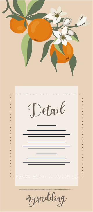 weddingcard-templates-elegant-plants-decor-91175
